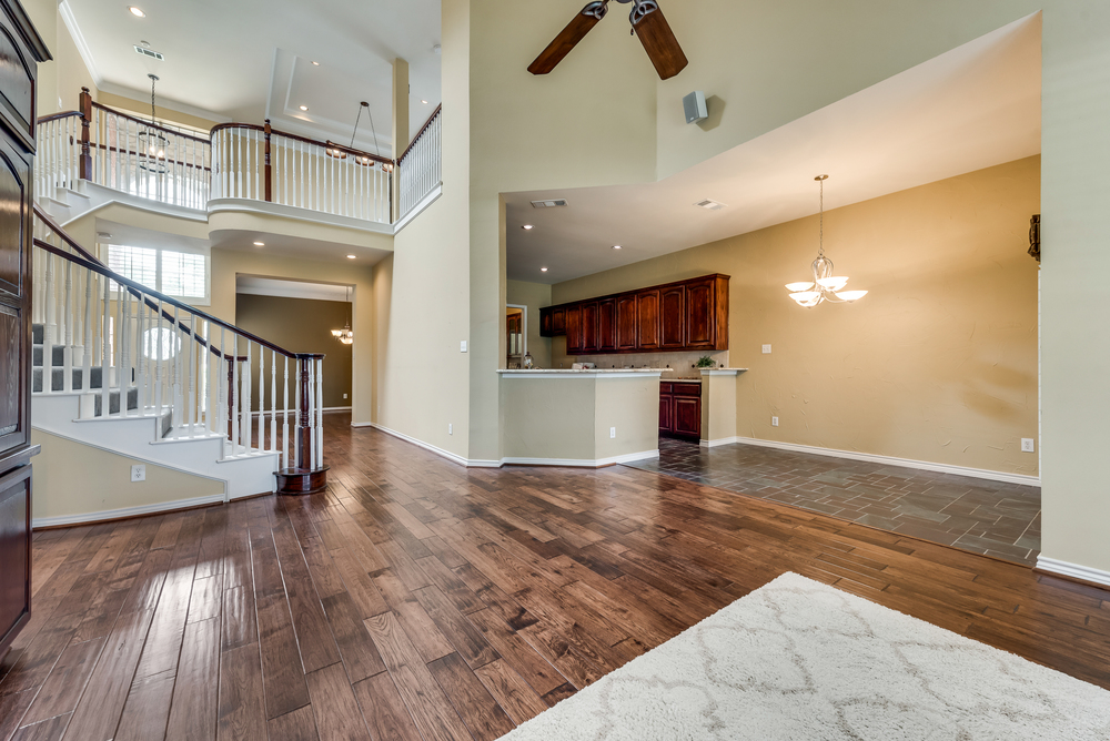    Family Room Opens to Breakfast Area and Kitchen 