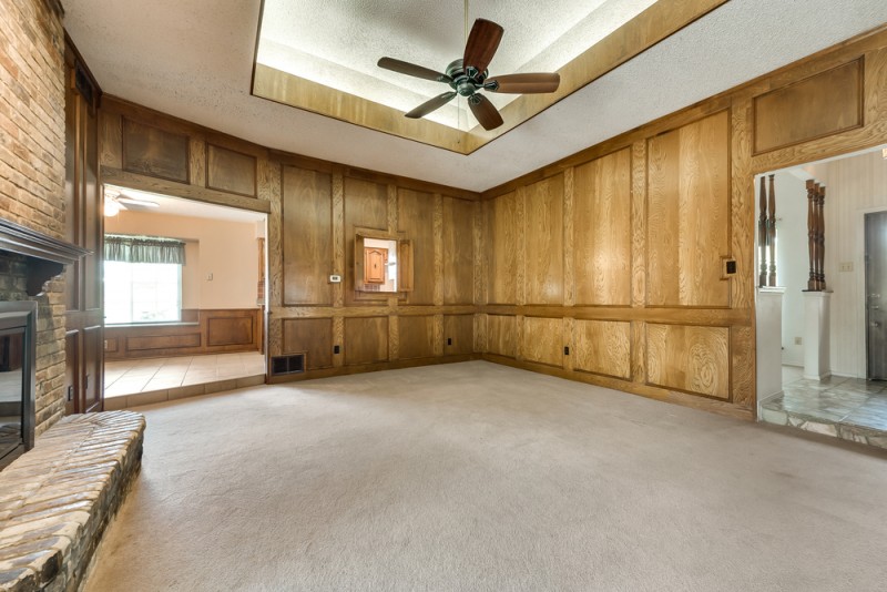    Family Room Includes a Pass Through Window from the Kitchen 
